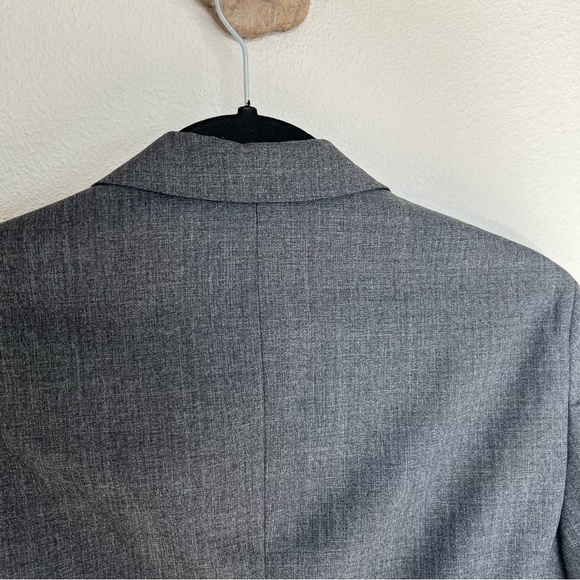 New Oliver Wicks Charcoal Wool and Silk Suit Jacket Blazer Men’s Business - Picture 12 of 12